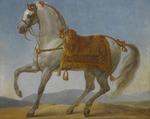 Gros, Antoine Jean, Baron - Marengo, das Pferd Napoleon Bonapartes