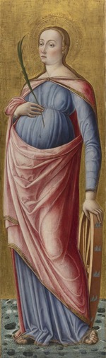 Vivarini, Bartolomeo - Heilige Katharina von Alexandrien