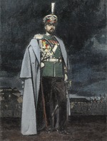 Boutet de Monvel, Maurice - Porträt von General Dimitri Iwanowitsch Osnobischin (1869-1956)