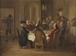 Huber, Jean - Diner der Philosophen (La sainte cène du patriarche)