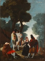 Goya, Francisco, de - Die Promenade in Andalusien