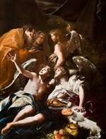 Guidobono, Bartolomeo - Abraham und die drei Engel