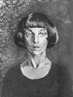 Wyscheslawzew, Nikolai Nikolajewitsch - Porträt der Dichterin Marina Zwetajewa (1892-1941)