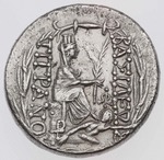 Numismatik, Antike Münzen - Tyche von Antiochia. Tetradrachme von Großarmenien
