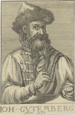 Unbekannter Künstler - Johannes Gutenberg