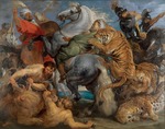 Rubens, Pieter Paul - Tiger-, Löwen- und Leopardenjagd