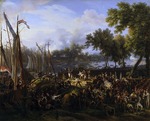 Lejeune, Louis-François, Baron - Französische Truppen überqueren den Rhein bei Düsseldorf, 6. September 1795