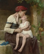 Perrault, Léon Jean Basile - Mutter mit Kind