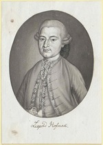 Unbekannter Künstler - Porträt von Komponist Leopold Hofmann (1738-1793)