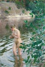 Zorn, Anders Leonard - Im kalten Bach