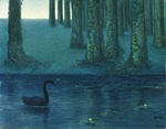 Degouve de Nuncques, William - Der schwarze Schwan