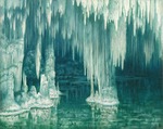 Degouve de Nuncques, William - Die Cuevas del Drach, Mallorca