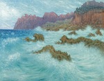 Degouve de Nuncques, William - Sturm bei Cala San Vincente, Mallorca