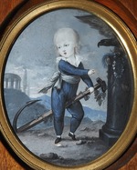 Ströhling, Peter Eduard - Bildnis eines Jungen