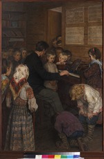 Bogdanow-Belski, Nikolai Petrowitsch - Gesangsunterricht an einer Dorfschule