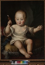 Unbekannter Künstler - Porträt des Großfürsten Alexander Pawlowitsch von Russland (1777-1825) als Baby