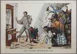 Pochon, Hippolyte - Die Besucher am Neujahrstag
