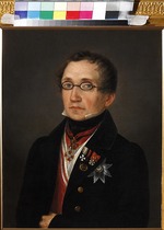 Unbekannter Künstler - Porträt von Nikolai Fjodorowitsch Smirnoi (1790-1851)