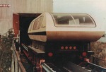 Unbekannter Fotograf - Sowjetische Magnetschwebebahn, Prototyp TP-05