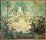 Mucha, Alfons Marie - Studie für das Zeitalter der Liebe