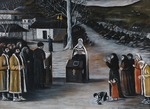 Pirosmani, Niko - Gottesdienst im Dorf
