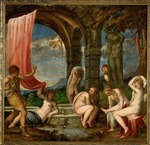 Schiavone, Andrea - Diana und Aktaion
