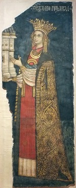Dobromir von Targoviste - Ruxandra Basarab, Tochter des Neagoe Basarab (aus dem Kirchenkloster Curtea de Arges)
