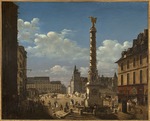 Bouhot, Étienne - Fontaine du Palmier auf dem Platz du Châtelet
