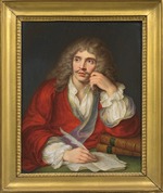 Perlet, Aimée - Porträt des Dichters Moliére (1622-1673)