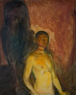 Munch, Edvard - Selbstbildnis in der Hölle