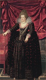 Pourbus, Frans, der Jüngere - Porträt von Maria von Medici (1575-1642)