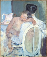 Cassatt, Mary - Frau mit dem Kind auf dem Arm