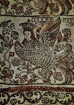 Russische angewandte Kunst - Leinen (Detail)