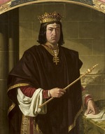Domínguez Bécquer, Joaquín - Porträt von König Ferdinand II. von Aragón (1452-1516)