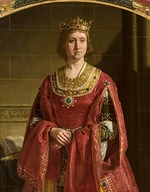 Domínguez Bécquer, Joaquín - Porträt von Königin Isabella I. von Kastilien