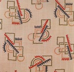 Unbekannter Künstler - Baumwolldruck