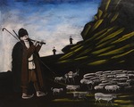 Pirosmani, Niko - Hirte mit Schafherde