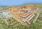Unbekannter Künstler - Palast von Knossos, Rekonstruktion
