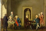 Perego, Antonio - Die Sitzung der Accademia dei Pugni (Akademie der Fäuste)