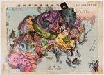Tanaka, Ryozo - Die Illustration des Großen Europäischen Krieges. Satirischer Weltatlas