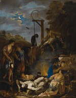 Wijnen, Domenicus van - Hexensabbat bei Mondnacht