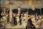 Gervex, Henri - Un soir de grand prix au pavillon d'Armenonville