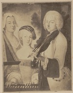 Unbekannter Künstler - Familie Mozart