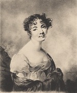 Molinari, Alexander - Porträt von Natalia Wassiljewna Bulgakowa (1785-1841), geb. Chowanskaja