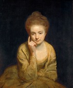 Reynolds, Sir Joshua - Bildnisstudie einer jungen Dame