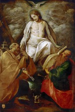 Crespi, Giovanni Battista - Christus erscheint den Aposteln Petrus und Paulus