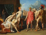 Ingres, Jean Auguste Dominique - Achill empfängt die Bittgesandtschaft des Agamemnon