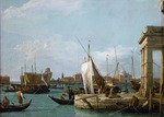 Canaletto - Die Dogana (Zollamt) in Venedig