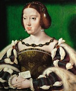 Cleve, Joos van - Porträt von Königin Eleonore von Kastilien (1498-1558)