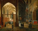 Steenwyck, Hendrick van, der Ältere - Abendlicher Gottesdienst in einer gotischen Kirche
